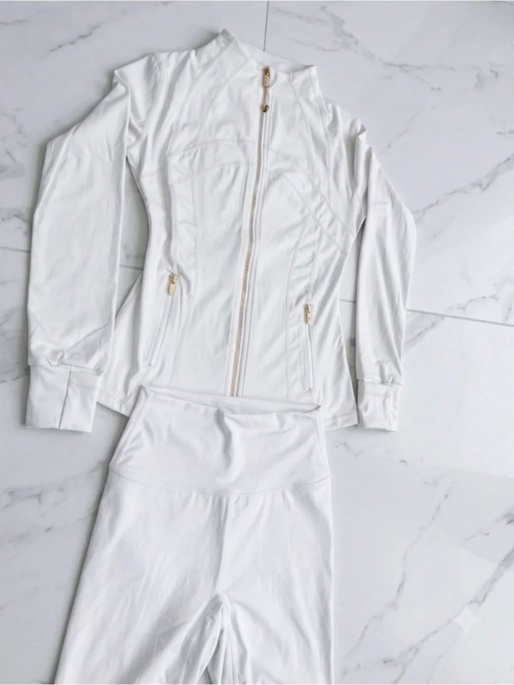 Lululemon White Set Size 4